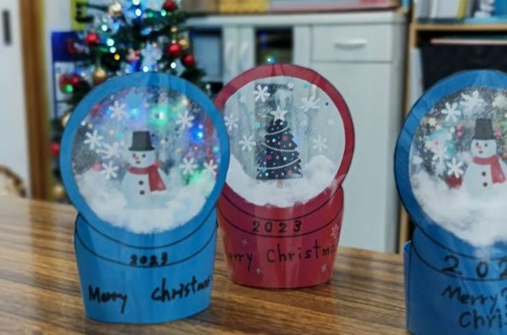 snow globe craft